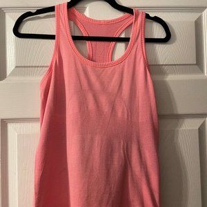 Lululemon Swiftly Tank 8 Coral